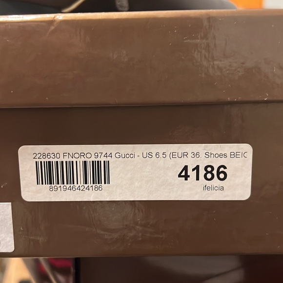 Gucci GG Monogram Leather/Canvas Boots - Picture 11 of 12